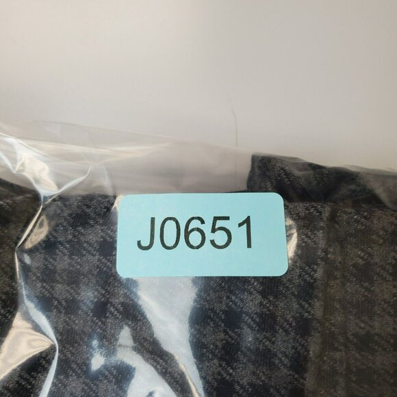 J. Jill Pants Womens Small Petite Ponte Full Leg Checked Pull On Stretch Mid - Picture 11 of 11